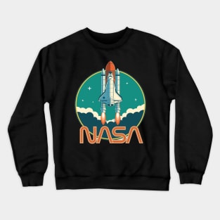 nasa retro Crewneck Sweatshirt